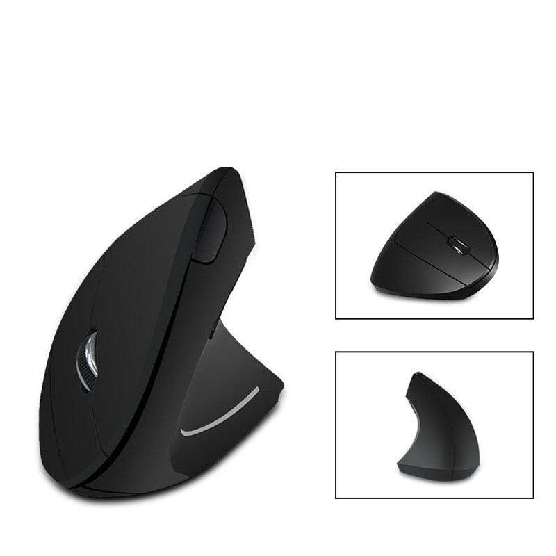 Ergonomic Vertical Wireless Mouse for Left and Right Hands